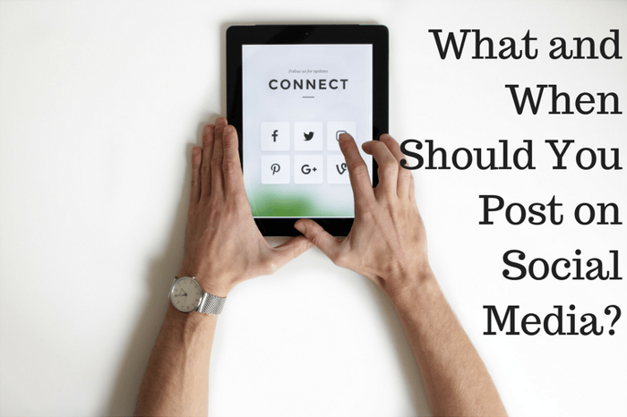 What and When Should You Post on Social Media